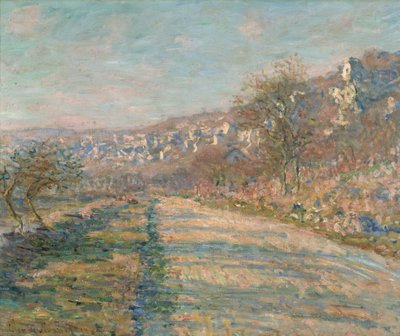 Straße von La Roche-Guyon von Claude Monet